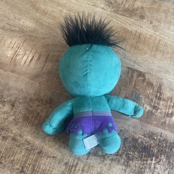 Universal Studios Baby Incredible Hulk Marvel Kids Green Stuffed Plush Toy Doll - Picture 4 of 8